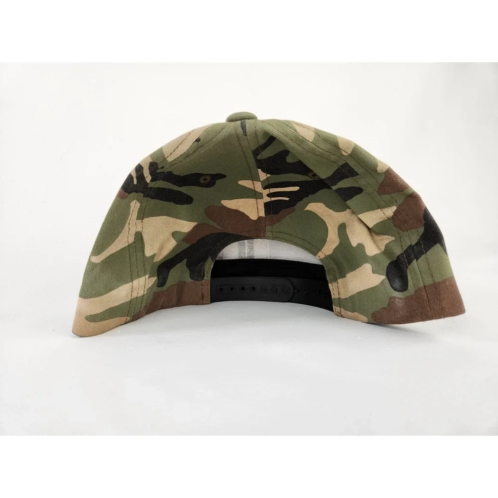 Brixton Alpha Square MP Snapback Hat Camoflauge Camo Cap